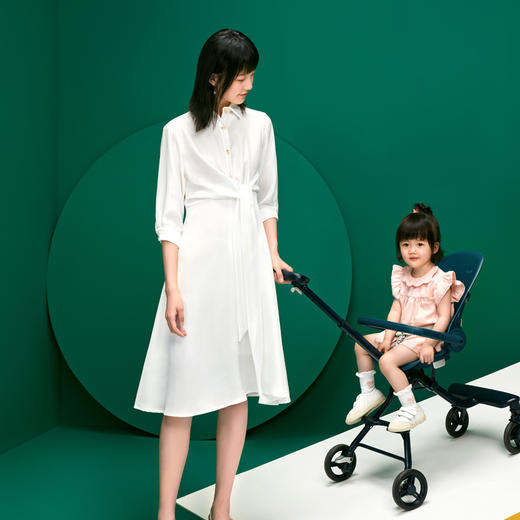 小龙哈彼松果遛娃车双向轻便折叠溜娃车HHZ 商品图0