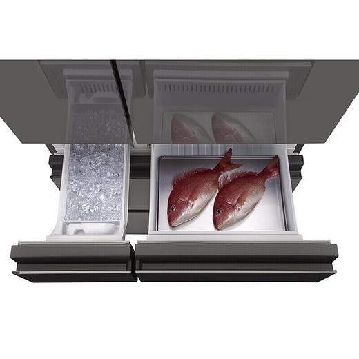 【盛元新生活】松下（Panasonic）NR-F522TXE-M 变频无霜自动制冰多门冰箱498L 高端奢华玻璃镜 商品图5