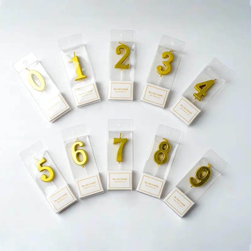 生日派对创意土豪金数字蜡烛 10元/根金色数字蜡烛，仅支持蛋糕与下午茶一起购买配送（不支持单独配送）