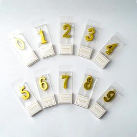 生日派对创意土豪金数字蜡烛 10元/根金色数字蜡烛，仅支持蛋糕与下午茶一起购买配送（不支持单独配送）