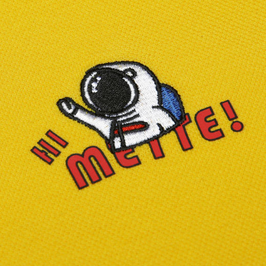 METTE童装新品圆领长袖卫衣2020秋中大男童纯色字母印花宽松上衣 商品图4