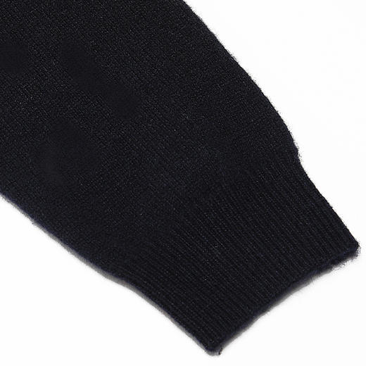 METTE羊绒世家童装秋中大童100%山羊绒V领开衫时尚撞色长袖针织外套男 商品图6