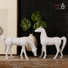 白釉陶瓷马 white glazed ceramic horse 商品缩略图0