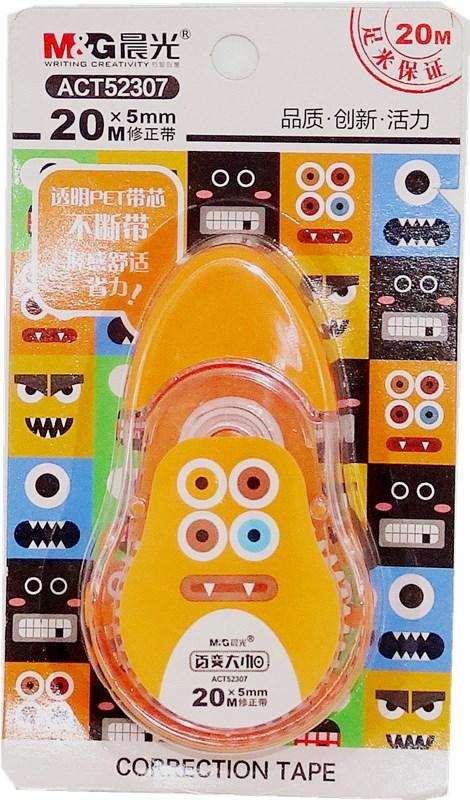 晨光修正带透明带20米大容量 1个 ACT52301学生改正带不易断带考试涂改带改错带错字纠正带 商品图4