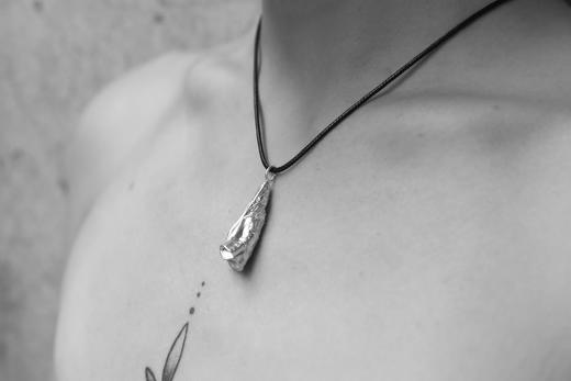 CHEZ BOQUE 印象系列原创手工925银吊坠《号角双子_胖胖&瘦瘦》 商品图2