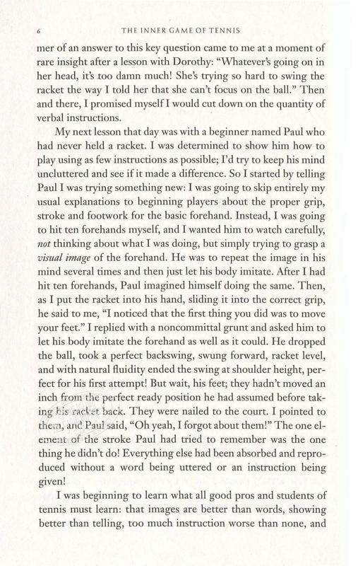 【中商原版】身心合一的奇迹力量 W. Timothy Gallwey 英文原版 The Inner Game of Tennis 商品图5