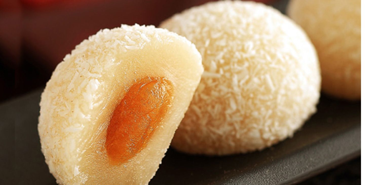 稻香村艾窝窝360g豆沙板栗味北京特产麻薯好吃糕点糯米糕零食