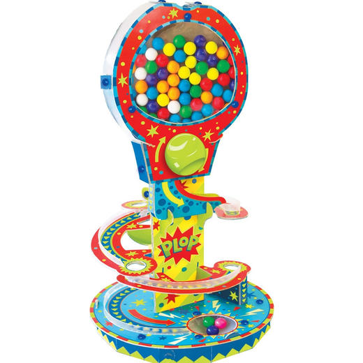 学乐出品 Klutz Lab Maker Gumball Machine 弹珠机 手工DIY玩具操作书 小学STEM辅导用书 附配件 培养儿童动手能力 商品图1