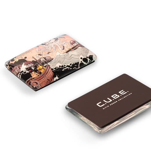 刘慈欣漫画冰箱贴纹样清晰全包高透玻璃吸附牢固创意磁铁科幻 礼物文创【不支持储值与微信合并支付】 商品图1