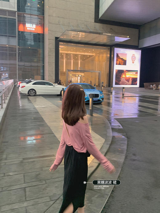 【金蘑菇菇 三宅系列】宽松直筒薄款垂感芥末黄 裙 裙 只限裙特价不退不换~ 商品图4