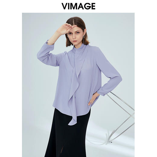 VIMAGE纬漫纪V1209805衬衫上衣 商品图3