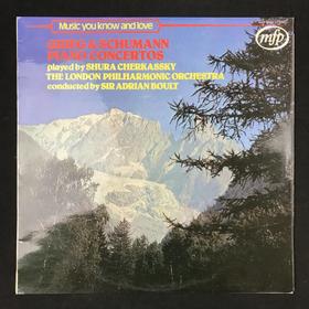 LP黑胶唱片 爱德华·格里格《A小调钢琴协奏曲Op.16》 舒曼《A小调钢琴协奏曲Op.54》  伦敦爱乐乐团 阿德里安