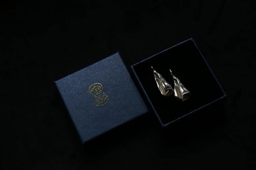 CHEZ BOQUE 印象系列原创手工925银吊坠《号角双子_胖胖&瘦瘦》 商品图11