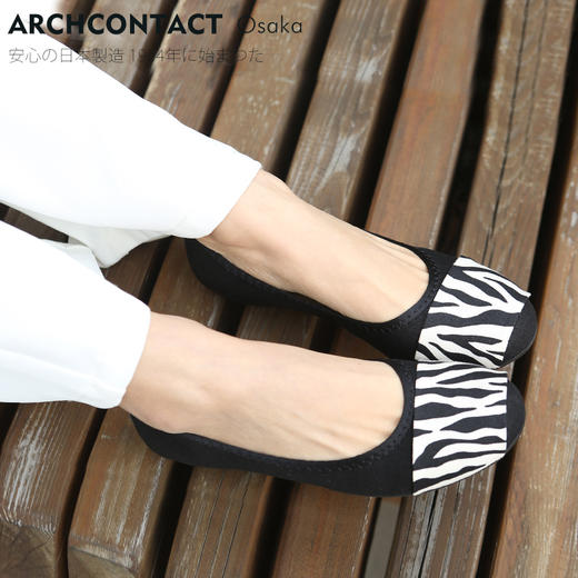 日本ARCHCONTACT安启美奈春款方尖头小香风单鞋 百搭浅口单鞋 商品图8