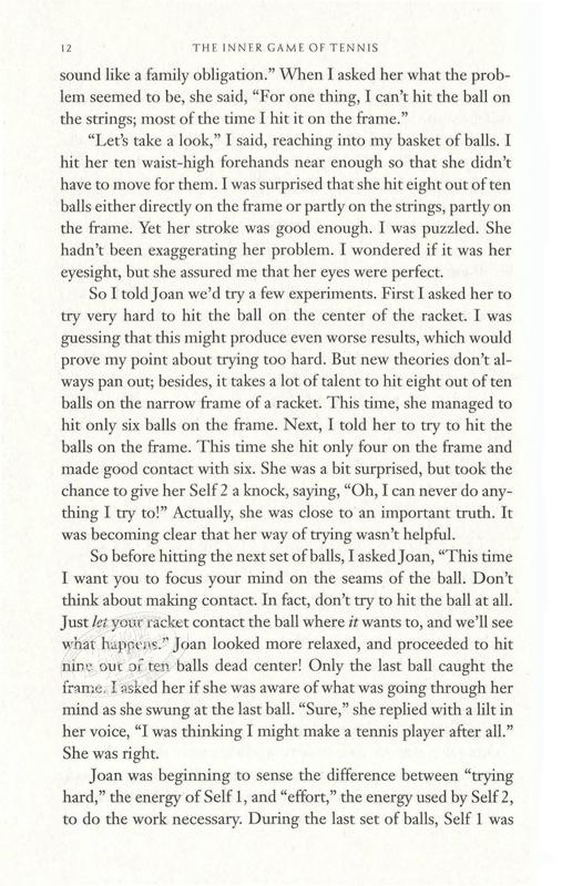 【中商原版】身心合一的奇迹力量 W. Timothy Gallwey 英文原版 The Inner Game of Tennis 商品图7