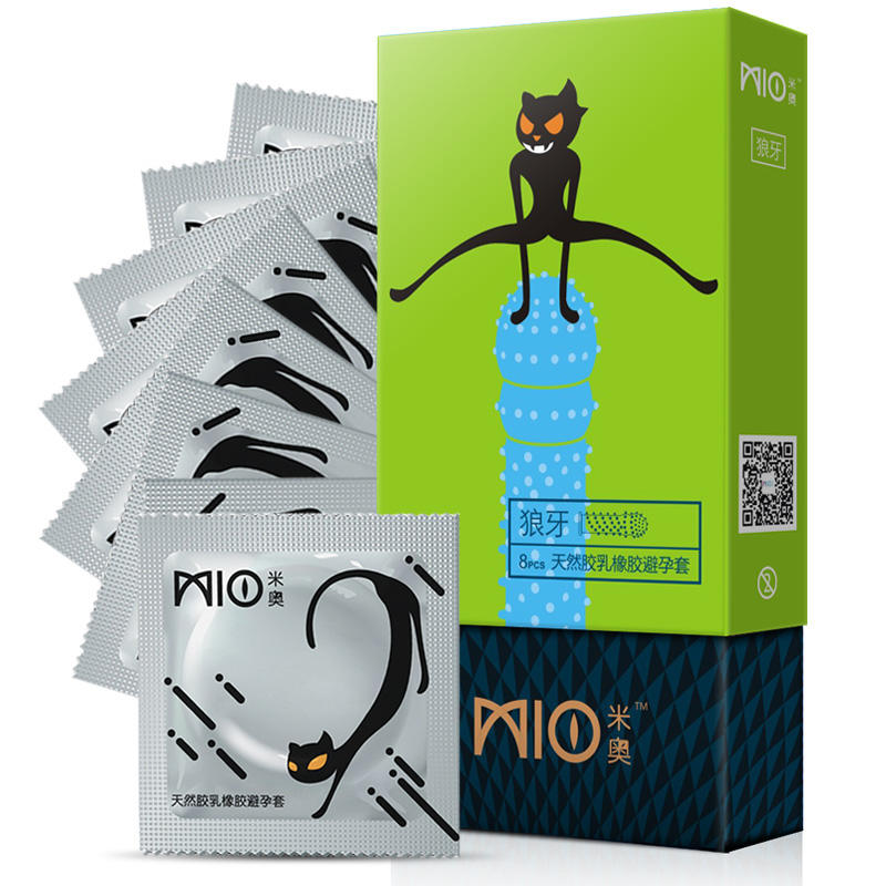 mio米奥避孕套 狼牙30只/盒