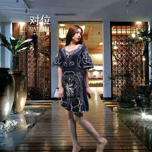 对位SQGKR8_连衣裙_ZK 商品图1