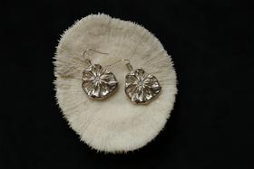 CHEZ BOQUE 庭园的馈赠系列原创手工925银耳环《柠夏》