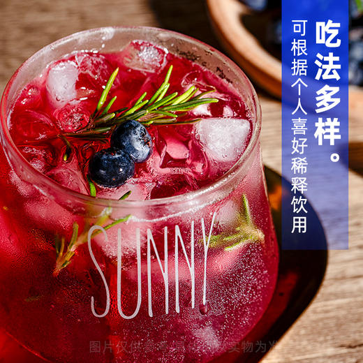 亿大力  野生蓝莓原浆 大兴安岭特产 原果汁含量≥80%   4斤装 商品图3