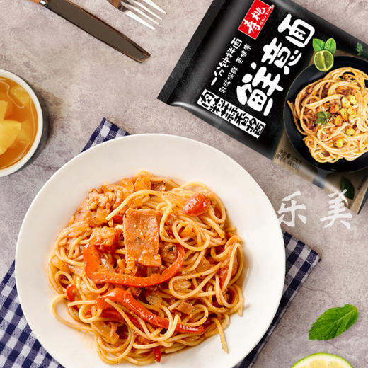 寿桃牌鲜意面方便速食懒人冲泡即食 商品图0