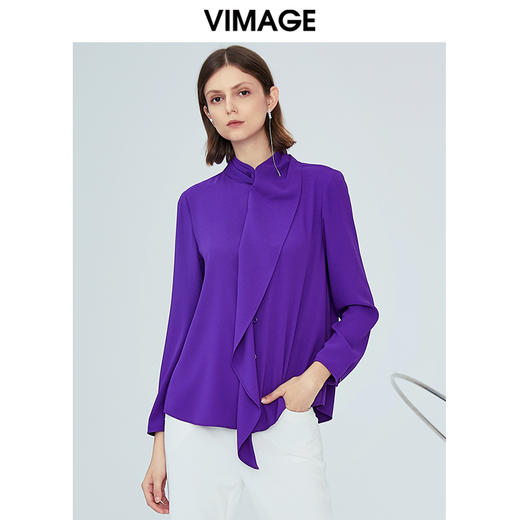 VIMAGE纬漫纪V1209805衬衫上衣 商品图0