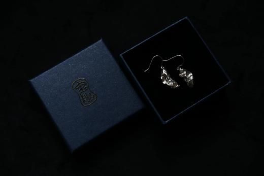 CHEZ BOQUE 冬日童话系列原创手工925银耳环《豌豆公主》 商品图3