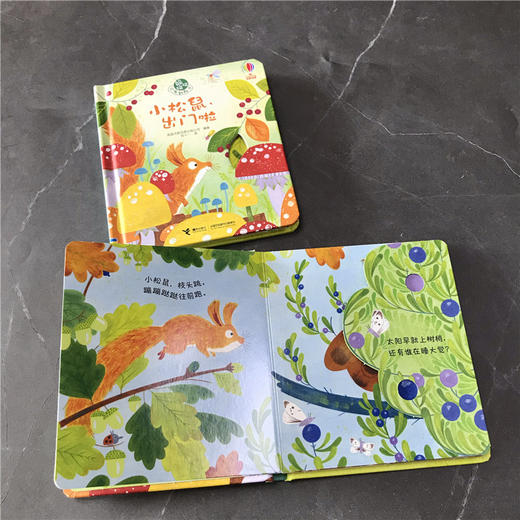 尤斯伯恩躲猫猫故事翻翻书：小松鼠，出门啦 商品图1