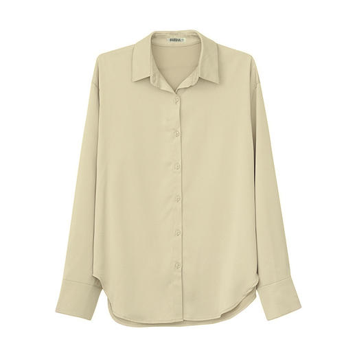 【两件八折】芭莎复古丝感衬衣，缎面雪纺，丝滑有光泽，五色可选 商品图13