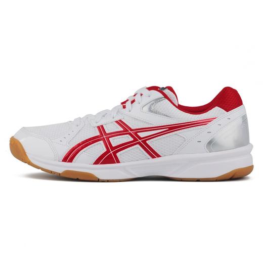 ASICS亚瑟士乒乓球鞋专业女款男款运动鞋1053A034-102白红色防滑耐磨透气舒适 商品图0