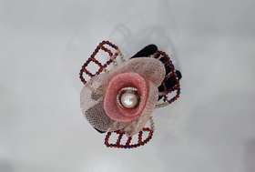 2F紫兰布艺抓夹HLS6107