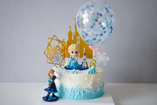 主题奶油蛋糕 | 原味香缇奶油 -冰雪奇缘 商品图3