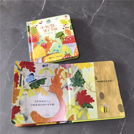 尤斯伯恩躲猫猫故事翻翻书：小松鼠，出门啦 商品图2