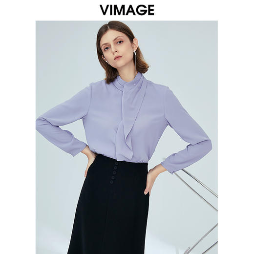 VIMAGE纬漫纪V1209805衬衫上衣 商品图1