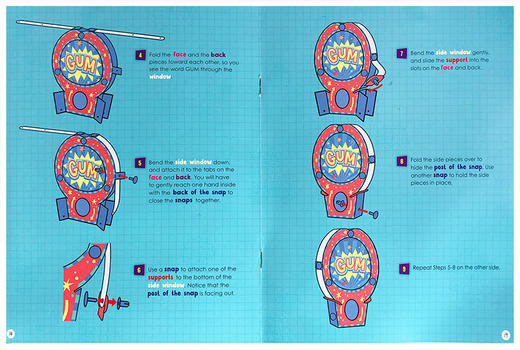 学乐出品 Klutz Lab Maker Gumball Machine 弹珠机 手工DIY玩具操作书 小学STEM辅导用书 附配件 培养儿童动手能力 商品图2