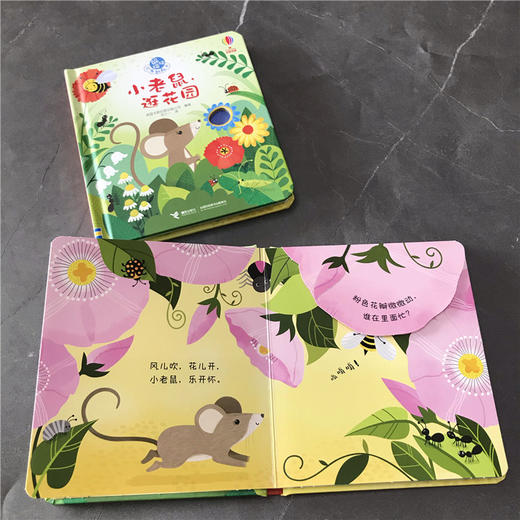 尤斯伯恩躲猫猫故事翻翻书：小老鼠，逛花园 商品图1