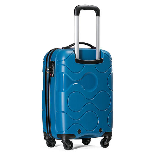 新秀丽旗下 卡米龙拉杆箱行李箱男旅行箱女密码箱登机箱潮流波纹轻盈坚韧AM6深薰衣草色20英寸 商品图1