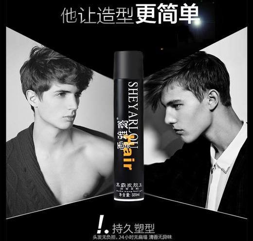 雪雅璐超动感专业强力定型发胶（新） 商品图0