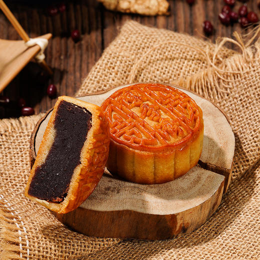 陈李济 陈皮红豆沙月饼 65g*4 - 广州日报电商