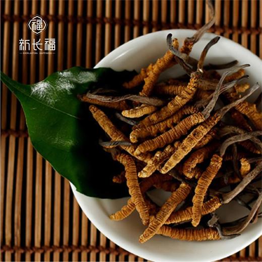 新长福冬虫夏草高档礼盒装100G 约210根 西藏那曲野生虫草 商品图1
