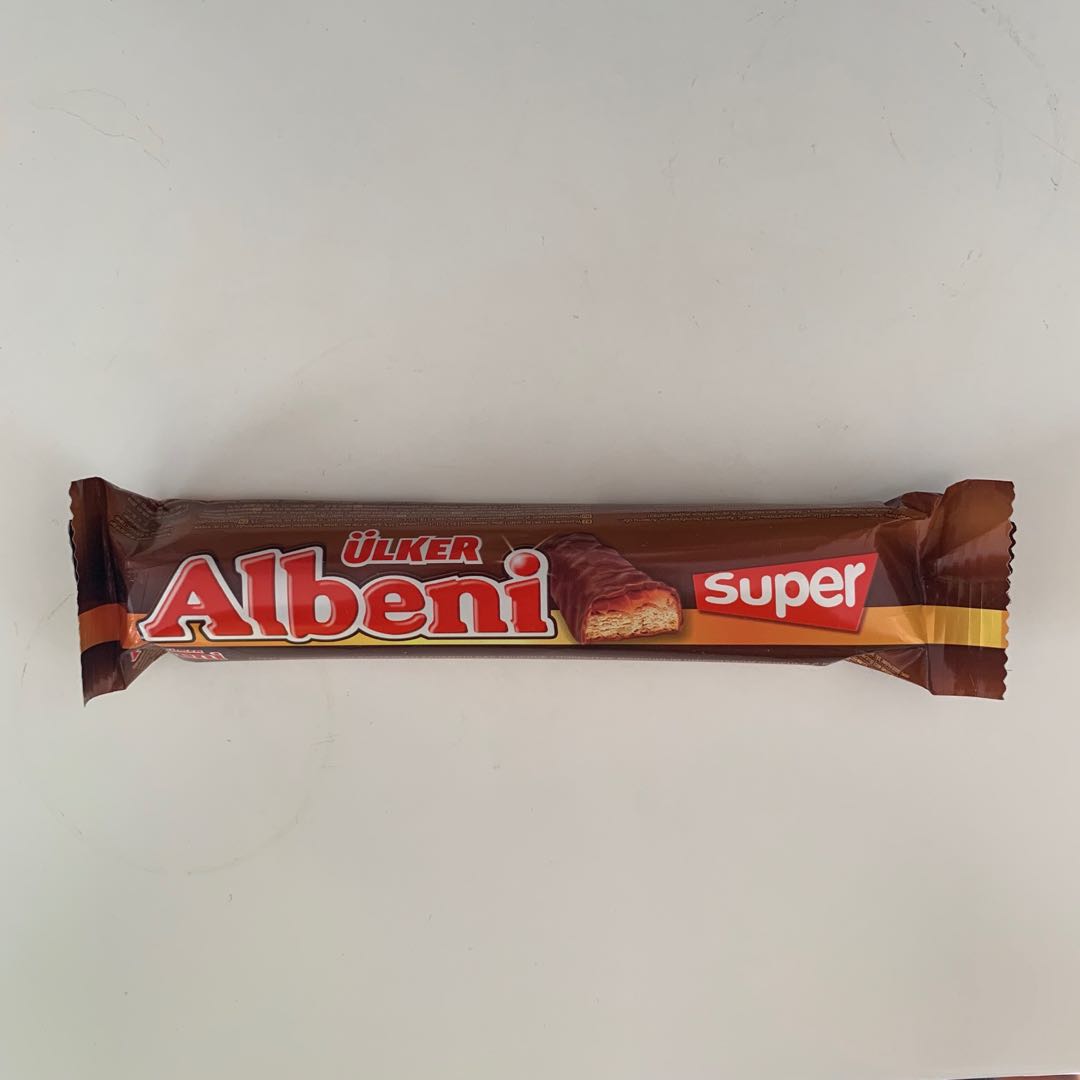 优客牌阿乐巴尼-饴糖饼干牛奶巧克力55g