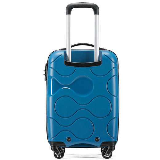 新秀丽旗下 卡米龙拉杆箱行李箱男旅行箱女密码箱登机箱潮流波纹轻盈坚韧AM6深薰衣草色20英寸 商品图3