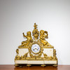 十九世纪 大理石座铜鎏金人物西洋座钟 商品缩略图4