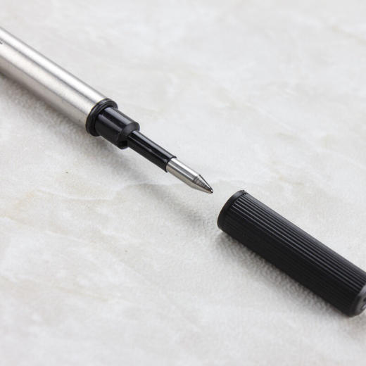 hero英雄通用宝珠笔芯金属替芯0.5mm黑芯直插式螺纹式 商品图5