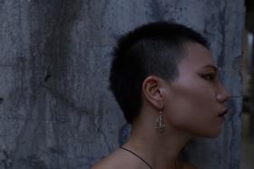 CHEZ BOQUE 爵士年代系列原创手工925银耳环《密室》