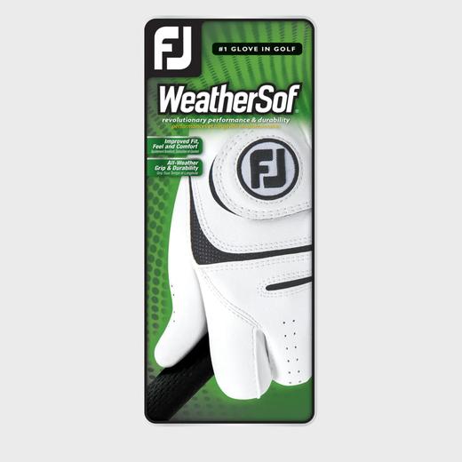 FootJoy WeatherSof 男子高尔夫耐磨防滑手套（单只装） 商品图1