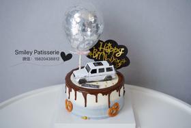 主题奶油蛋糕 | 鲜果原味奶油 - 爱车一族