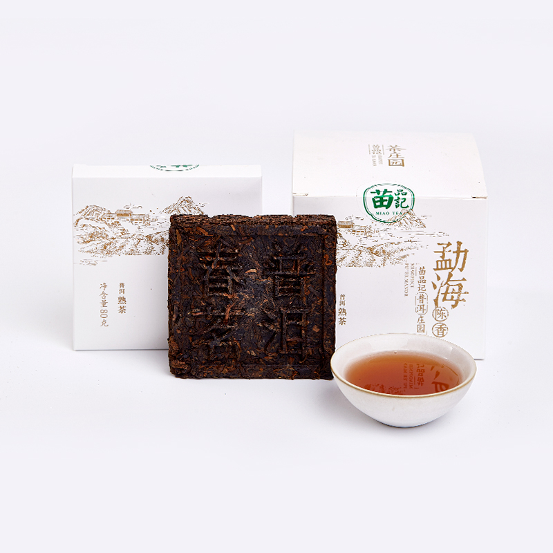 400克勐海陈香方砖