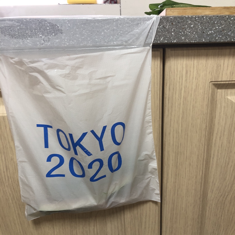 日本可降解垃圾袋东京奥运车载呕吐袋不留痕粘贴式环保一次性出口