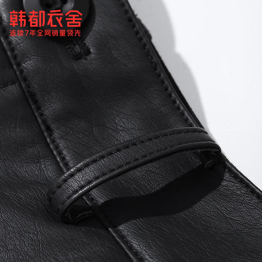 韩都衣舍2021秋季新款高腰显瘦宽松百慕大短裤休闲裤女PV9678勝 商品图3