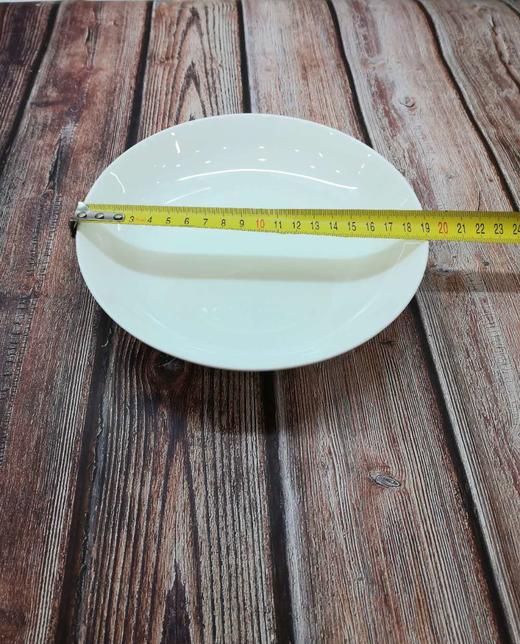 5F  隆昌瓷器白胎7.5饭盘 商品图1